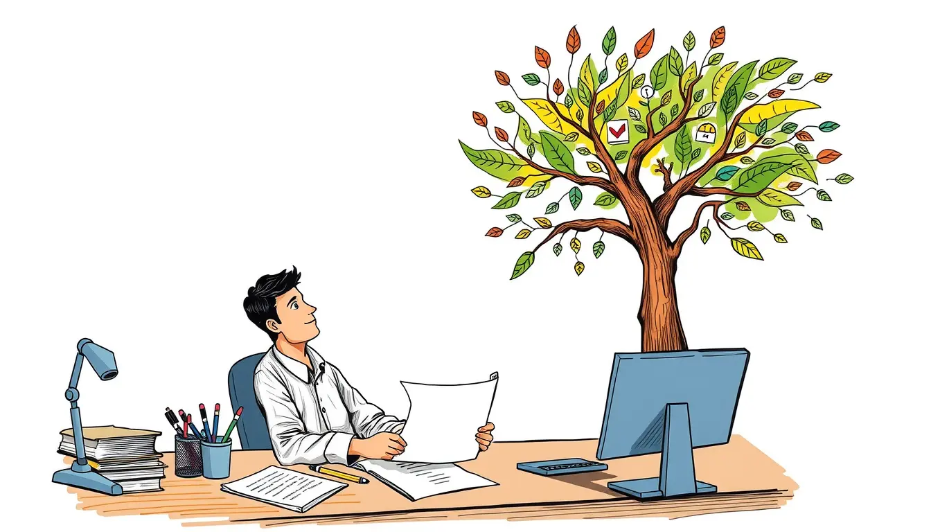 Using Decision Trees to Map Out Scenarios Visually